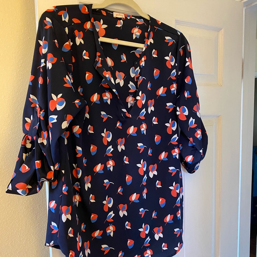 Pixley blouse Ivy Petal